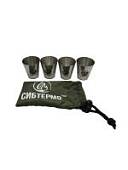 Туристические стопки 30 мл, Сибтермо в чехле, 4шт